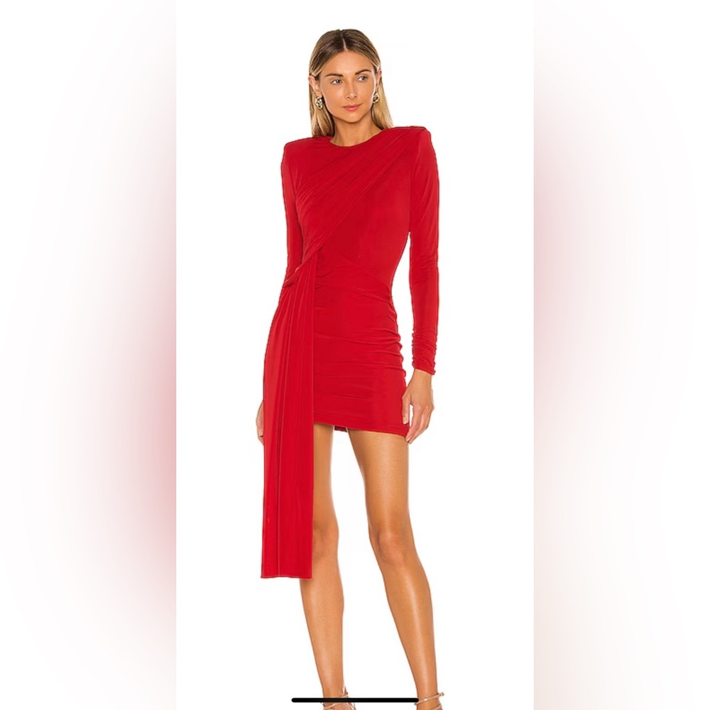 REVOLVE RED FELIX MINI DRESS XS
